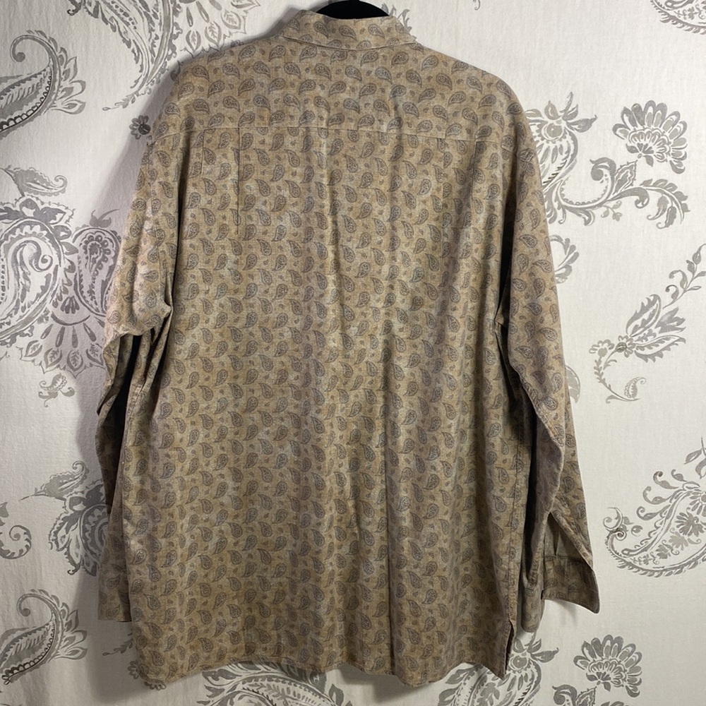 Ermenegildo Zegna Button Down
Paisley Print‎ Long Sleeve men’s - Picture 5 of 12